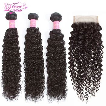 Queen Love Hair Kinky Curly Weave Human Hair Bundles With Lace Closure Remy Brazilian Hair Weave 3 Bundles With Closure
Queen Love Hair Kinky Curly Weave Human Hair Bundles With Lace Closure Remy Brazilian Hair Weave 3 Bundles With Closure