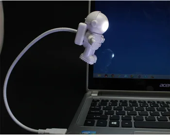 WENHSIN New Style Pure White Cool New Astronaut Spaceman USB Light LED Adjustable Night Light for Computer PC Lamp Desk Light
WENHSIN New Style Pure White Cool New Astronaut Spaceman USB Light LED Adjustable Night Light for Computer PC Lamp Desk Light