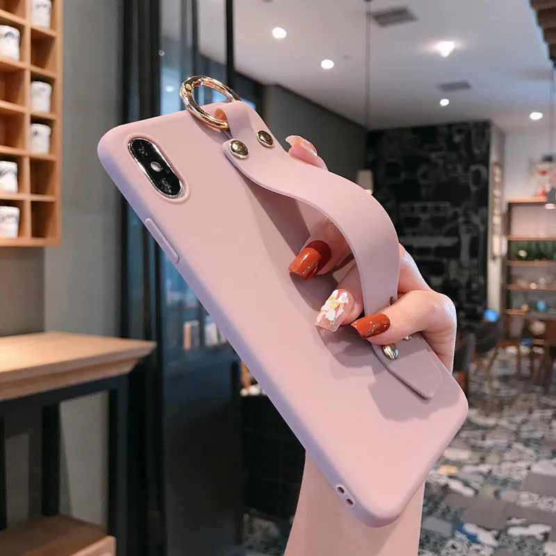 Чехол для iphone 7 8 6 4 дюймов чехол Plus 8Plus Мягкая силиконовая подставка ручной