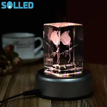 4 LED Luminous Base Light Colorful Round Stand Base for Cocktail Crystal Glass Transparent Objects Display
4 LED Luminous Base Light Colorful Round Stand Base for Cocktail Crystal Glass Transparent Objects Display