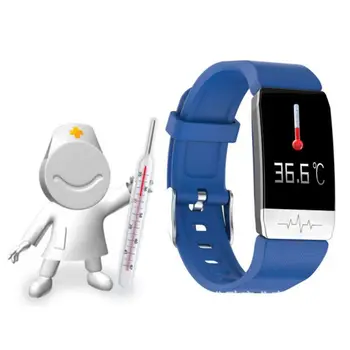 Thermometer Sports Watch Smart Bracelet Watch Immunity Measurement ECG Electrocardiogram SpO2 Heart Rate Monitor Watch
Thermometer Sports Watch Smart Bracelet Watch Immunity Measurement ECG Electrocardiogram SpO2 Heart Rate Monitor Watch