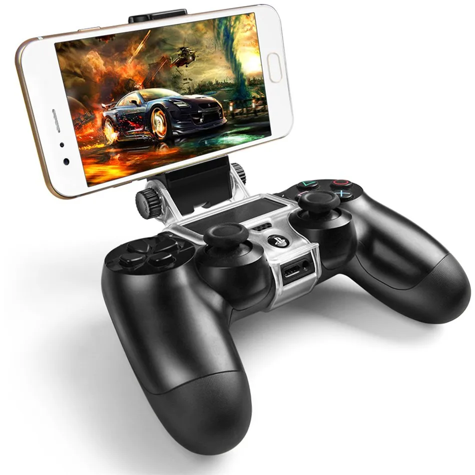 Cellphone Clamp Mobile Phone Gaming Clip Holder Clamp Handle Bracket for PS4 DualShock 4 Game Controller Gamepad Adjustable Clip
Cellphone Clamp Mobile Phone Gaming Clip Holder Clamp Handle Bracket for PS4 DualShock 4 Game Controller Gamepad Adjustable Clip