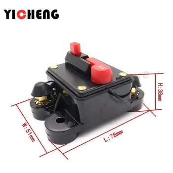 1Pcs 50-300a Car Audio Modification with Switch Automatic Fuse Base Power Supply Protection Automatic Recovery Circuit Breaker
1Pcs 50-300a Car Audio Modification with Switch Automatic Fuse Base Power Supply Protection Automatic Recovery Circuit Breaker