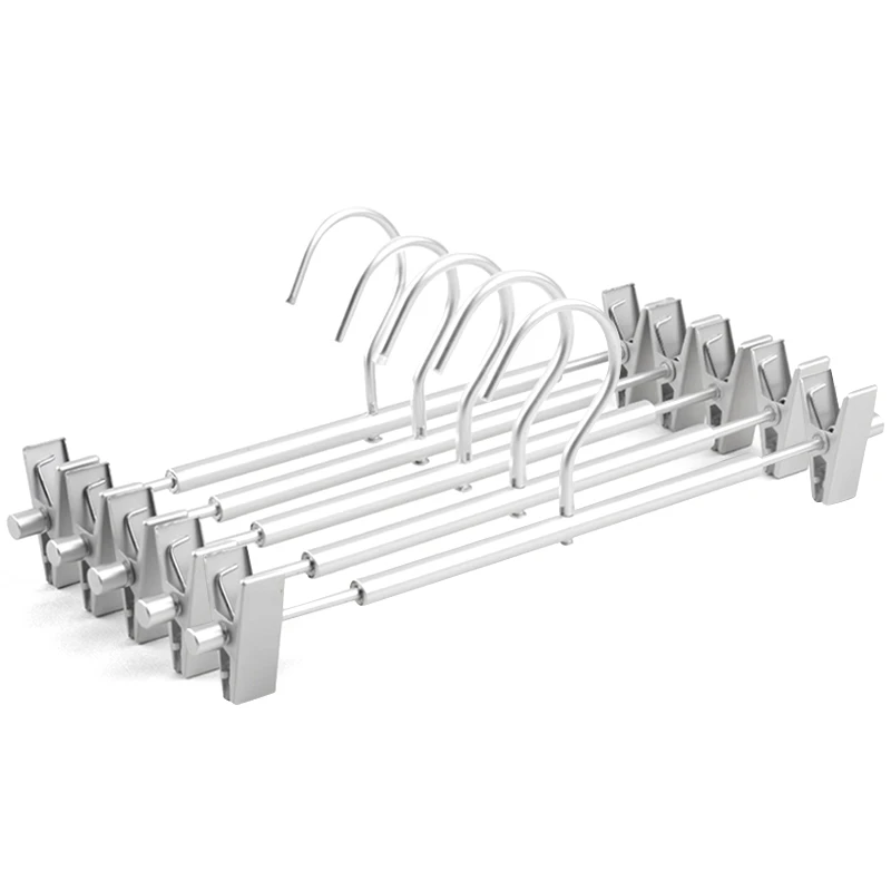 5Pcs Aluminium Alloy Hanger Metal Clothes Rack Pant Racks Household Non-Slip Space Aluminum Pants Clip Underwear Hanger
5Pcs Aluminium Alloy Hanger Metal Clothes Rack Pant Racks Household Non-Slip Space Aluminum Pants Clip Underwear Hanger
