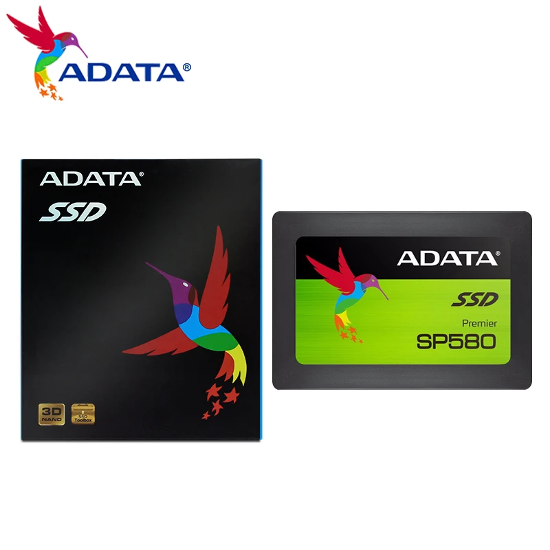 Фото ADATA SP580 SSD 120 ГБ 240 480 960 2 5 дюйма SATA III накопитель для ПК настольного ноутбука
