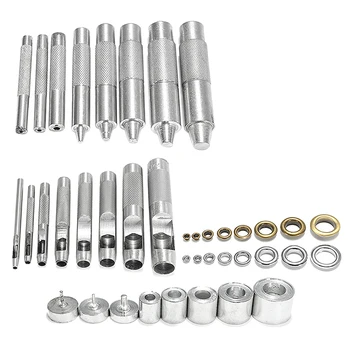 1 Set 3.5mm Metal Leather Craft Tool Die Punch Hole Snap Rivet Fastener Button Setter Base Kit For DIY Leathercraft Punch Rivet
1 Set 3.5mm Metal Leather Craft Tool Die Punch Hole Snap Rivet Fastener Button Setter Base Kit For DIY Leathercraft Punch Rivet