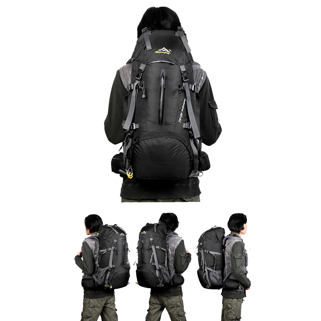 50L Waterproof Internal Frame Backpack Backpacking Climbing Camping Travel Packs Travel Rucksack Outdoor Sports Bags 50L Waterproof Internal Frame Backpack Backpacking Climbing Camping Travel Packs Travel Rucksack Outdoor Sports Bags