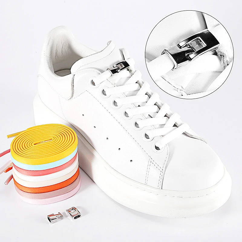 Sixth Generation Silk Slip Thicker Elastic Shoelaces Metal Lazy Shoelaces Suitable for Children and Adults
Sixth Generation Silk Slip Thicker Elastic Shoelaces Metal Lazy Shoelaces Suitable for Children and Adults