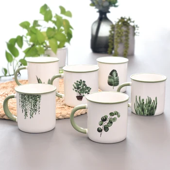 Coffee Mug Creative Plant Pattern Print Nordic Style Multifunctional Household Home Milk Tea Water Cup Drinking Utensils Ceramic
Coffee Mug Creative Plant Pattern Print Nordic Style Multifunctional Household Home Milk Tea Water Cup Drinking Utensils Ceramic