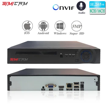 simicam NVR H.265+ 4channel 8channel Digital Video Recorder for 5MP/4MP/3MP/2MP Onvif 2.0 IP Camera CCTV Network Video Recorder
simicam NVR H.265+ 4channel 8channel Digital Video Recorder for 5MP/4MP/3MP/2MP Onvif 2.0 IP Camera CCTV Network Video Recorder
