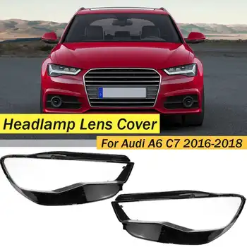 Car Front Left and Right Headlight Headlamp Lens Cover Lamp Hoods For Audi A6 7 2016 2017 2018 Clear and Black
Car Front Left and Right Headlight Headlamp Lens Cover Lamp Hoods For Audi A6 7 2016 2017 2018 Clear and Black
