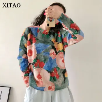 XITAO Plus Size Hit Color Print Sweatshirt Women Clothes 2020 Spring New Loose Casual Slim Pullover Knitted Sweatshirt DMY3103
XITAO Plus Size Hit Color Print Sweatshirt Women Clothes 2020 Spring New Loose Casual Slim Pullover Knitted Sweatshirt DMY3103