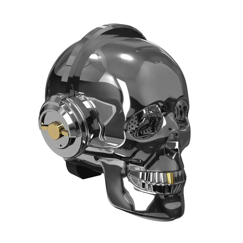OneDer V7 bluetooth speaker skull head design led light 5W 1200MAH ABS material support TF Card/USB drive/AUX/FM mini speaker
OneDer V7 bluetooth speaker skull head design led light 5W 1200MAH ABS material support TF Card/USB drive/AUX/FM mini speaker