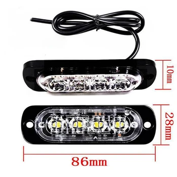 12-24V 12W 4LED New Yellow Truck Van Bar Off-road Car Urgent Warning Fog Light Lamp Higher Efficiency
12-24V 12W 4LED New Yellow Truck Van Bar Off-road Car Urgent Warning Fog Light Lamp Higher Efficiency