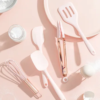 Silicone Kitchen Tools Set Cooking Tools Utensils Set Spatula Shovel Handle Heat-resistant Nonstick Cookware Kitchen Tool
Silicone Kitchen Tools Set Cooking Tools Utensils Set Spatula Shovel Handle Heat-resistant Nonstick Cookware Kitchen Tool