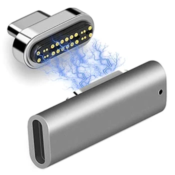 USB Type C Adapter 40Gbps Data,6K Video,20V/5A Charging Compatible for Pro Thunderbolt 3 Usb-C
USB Type C Adapter 40Gbps Data,6K Video,20V/5A Charging Compatible for Pro Thunderbolt 3 Usb-C