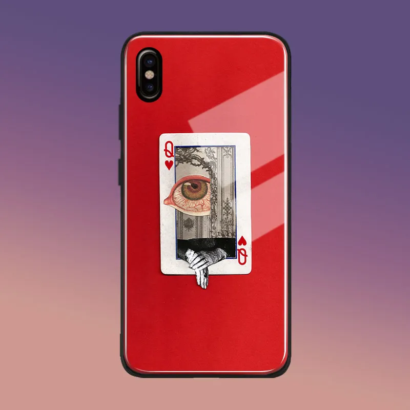 Red Poker queen surreal collage art glass Soft Silicone Phone Case Cover For iPhone 5 5s Se 6 6s 7 8 Plus X XR XS 11 PRO MAX 
Red Poker queen surreal collage art glass Soft Silicone Phone Case Cover For iPhone 5 5s Se 6 6s 7 8 Plus X XR XS 11 PRO MAX