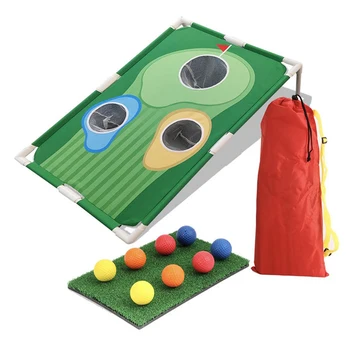Folding Portabel Golf Practice Set With Golf Putting Mat Brain-Training Toy For Children Educational Toys Birthday Gift - Green
Folding Portabel Golf Practice Set With Golf Putting Mat Brain-Training Toy For Children Educational Toys Birthday Gift - Green