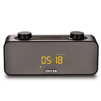 JONTER Multi Function Wireless Bluetooth Sound Subwoofer Creative Bedside Speaker Electric Quantity Display Alarm Clock
JONTER Multi Function Wireless Bluetooth Sound Subwoofer Creative Bedside Speaker Electric Quantity Display Alarm Clock