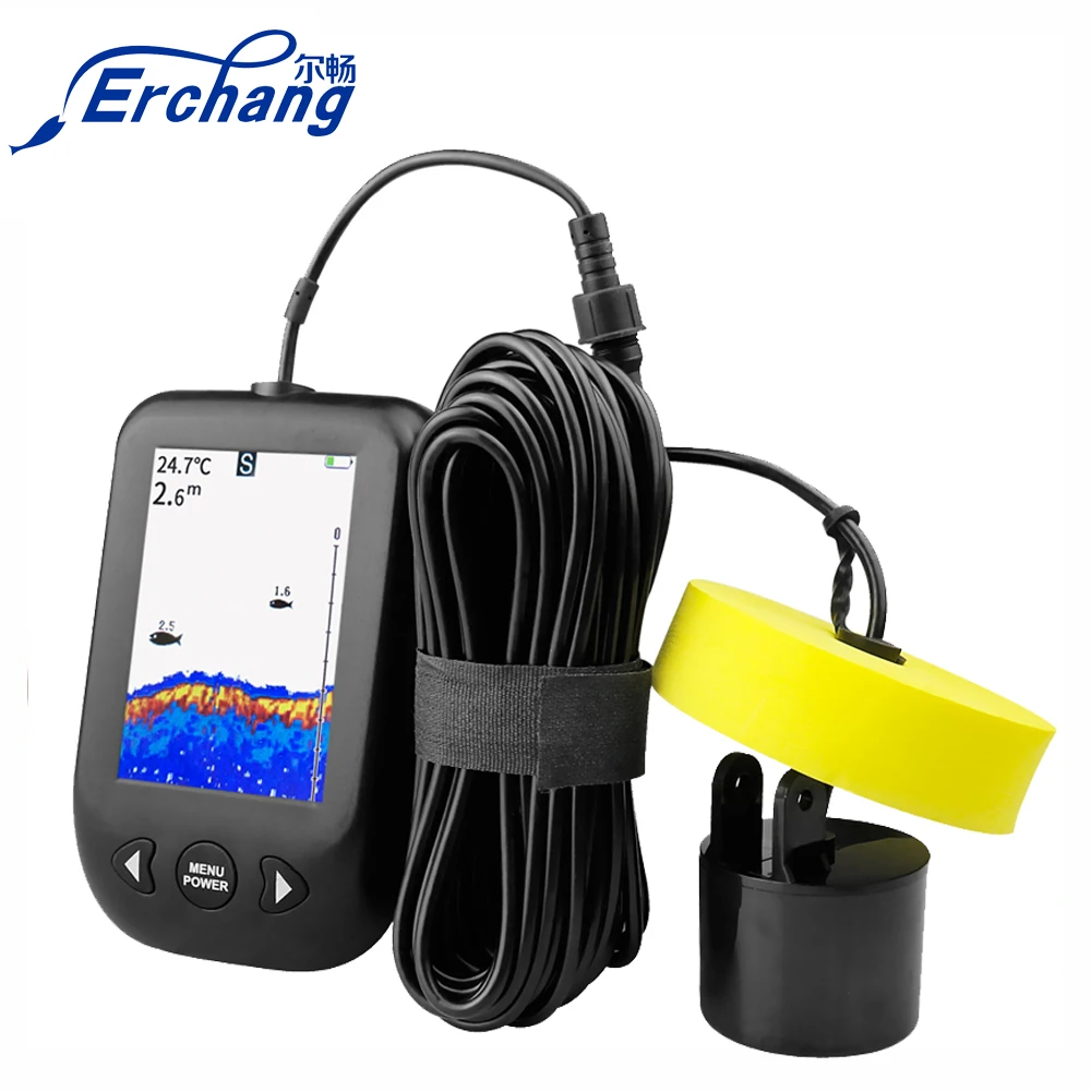Erchang XF02C Sonar Fish Finder 100M Portable FishFinder LCD Screen With Fishing Alarm 45 Degrees Echo Sounder In Russian
Erchang XF02C Sonar Fish Finder 100M Portable FishFinder LCD Screen With Fishing Alarm 45 Degrees Echo Sounder In Russian