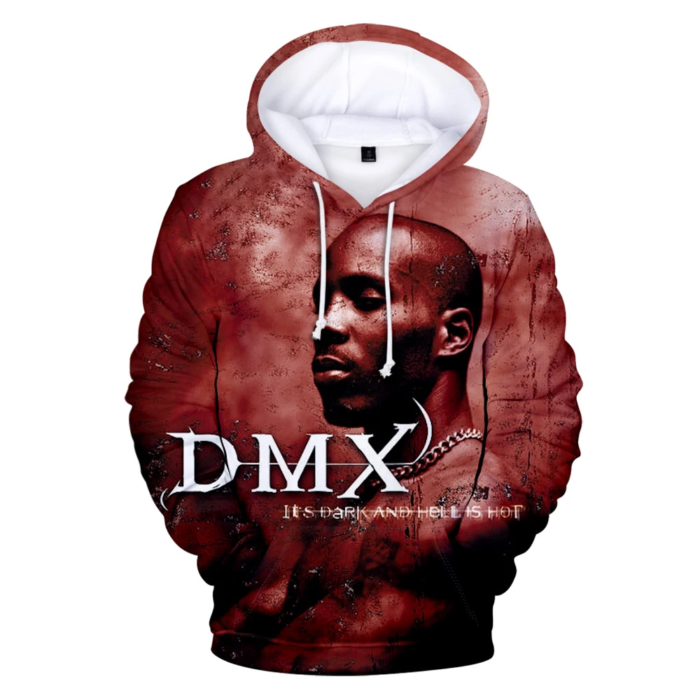 New 3D Printed DMX Hoodie Sweatshirts Men Women Streetwear Rapper Earl Simmons Hip Hop Autumn Hooded Casual Boy's Pullovers
New 3D Printed DMX Hoodie Sweatshirts Men Women Streetwear Rapper Earl Simmons Hip Hop Autumn Hooded Casual Boy's Pullovers