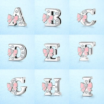 100% Real 925 Sterling Silver Alphabet A-Z Letter Beads Clip Charms fit Original Reflection Watch Bracelets Women Jewely Making
100% Real 925 Sterling Silver Alphabet A-Z Letter Beads Clip Charms fit Original Reflection Watch Bracelets Women Jewely Making