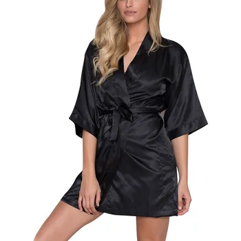 2019 New Silk Kimono Robe Bathrobe Women Silk Bridesmaid Robes Sexy Navy Blue Robes Satin Robe Ladies Dressing Gowns
2019 New Silk Kimono Robe Bathrobe Women Silk Bridesmaid Robes Sexy Navy Blue Robes Satin Robe Ladies Dressing Gowns