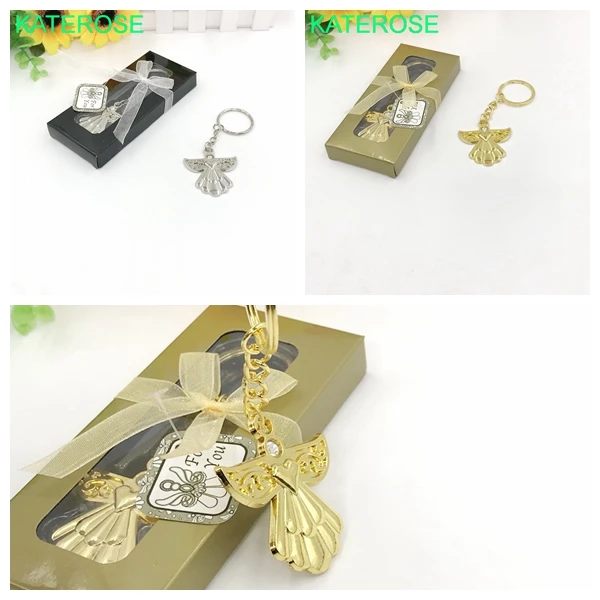 10PCS Cheap Wedding Favors Guardian Angel Key Ring Silver/Gold Keychain Baby Birthday Party Giveaway For Guest
10PCS Cheap Wedding Favors Guardian Angel Key Ring Silver/Gold Keychain Baby Birthday Party Giveaway For Guest