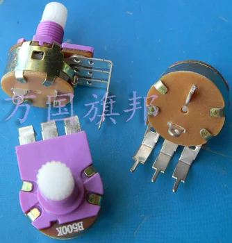 Free Delivery.149 adjustable potentiometer switch B500K three feet short pink handle 3 feet 
Free Delivery.149 adjustable potentiometer switch B500K three feet short pink handle 3 feet