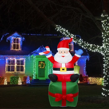 1pcs 1.8M Cute Inflatables Santa Claus Christmas Gift Package Giant Hotel Airblown Santa Claus New Year Home Decor Xmas Decor
1pcs 1.8M Cute Inflatables Santa Claus Christmas Gift Package Giant Hotel Airblown Santa Claus New Year Home Decor Xmas Decor