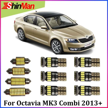 ShinMan 17X LED CAR Light Car LED Interior Car lighting dome map bulb For Skoda Octavia MK3 Combi 5E5 LED Interior Light 2013+
ShinMan 17X LED CAR Light Car LED Interior Car lighting dome map bulb For Skoda Octavia MK3 Combi 5E5 LED Interior Light 2013+