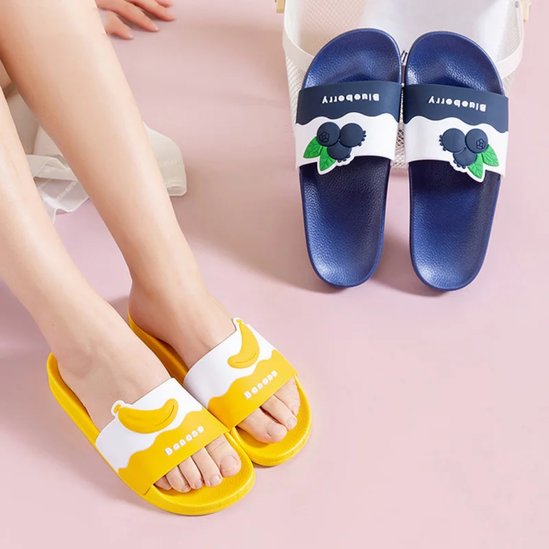 Indoor Slippers Summer House Cute Fruit Non Slip Thick Soft Sole Bathroom Slides Ladies Shower Shoes Men Light Color Women Home
Indoor Slippers Summer House Cute Fruit Non Slip Thick Soft Sole Bathroom Slides Ladies Shower Shoes Men Light Color Women Home