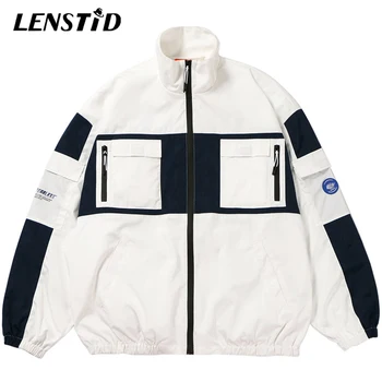 LENSTID Hip Hop Men Streetwear Oversized Jacket Windbreaker Chinese Kanji Harajuku Color Block Retro Outwear Track Jackets Coat
LENSTID Hip Hop Men Streetwear Oversized Jacket Windbreaker Chinese Kanji Harajuku Color Block Retro Outwear Track Jackets Coat