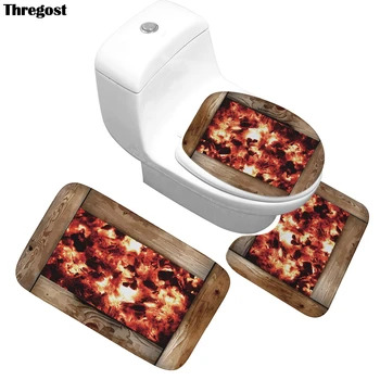 Creative Printed Bathroom Rugs and Mat Set Bath Mats Non Slip Carpet for Bathroom and Toilet Washroom Mat 3D Carpet
Creative Printed Bathroom Rugs and Mat Set Bath Mats Non Slip Carpet for Bathroom and Toilet Washroom Mat 3D Carpet