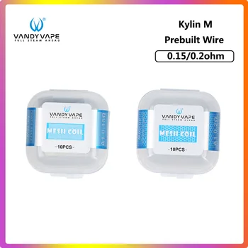 

Original Vandy vape Kylin M Coil 0.2/0.15 ohm Mesh SS316 Fit Vandyvape Kylin M RTA Atomizer Electronic Cigarette Accessories