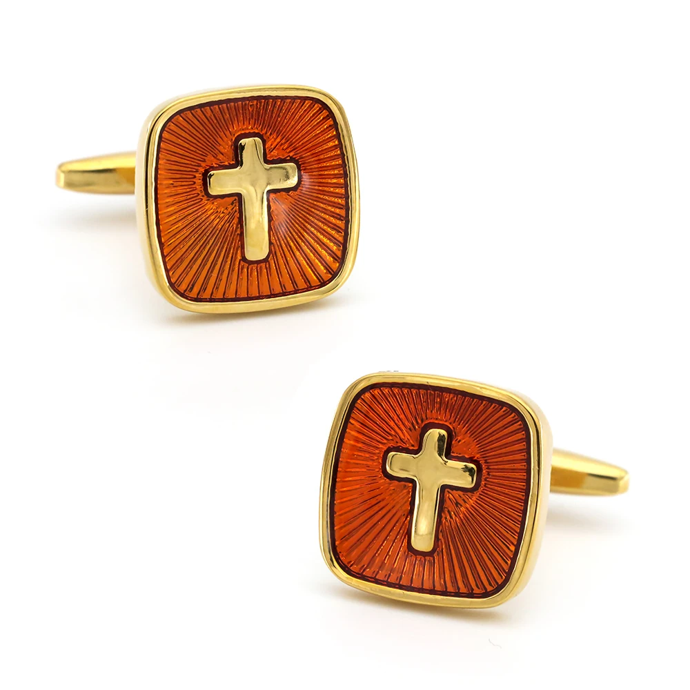 Free Shipping Men's Designer Cufflinks Cross Design Golden Color Quality Copper Cuff Links Wholesale&retail
Free Shipping Men's Designer Cufflinks Cross Design Golden Color Quality Copper Cuff Links Wholesale&retail