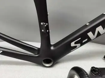 Supper quality road bike carbon frame disc style black disc frameset T1100 ud full carbon material made in taiwan
Supper quality road bike carbon frame disc style black disc frameset T1100 ud full carbon material made in taiwan