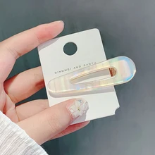 Women Acetate Sheet No Bend Bangs Clip Women Simple Seamless Hair Clip Duckbill Clip Hairpins Hair Styling Tool
Women Acetate Sheet No Bend Bangs Clip Women Simple Seamless Hair Clip Duckbill Clip Hairpins Hair Styling Tool