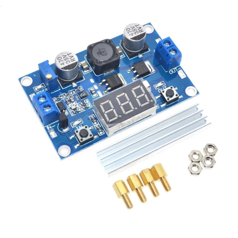 LTC1871 DC DC Step Up Booster Converter 3-35VDC to 3.5-35VDC + LED Voltmeter DC-DC Step Up Module Power Supply Voltage Regulator
LTC1871 DC DC Step Up Booster Converter 3-35VDC to 3.5-35VDC + LED Voltmeter DC-DC Step Up Module Power Supply Voltage Regulator