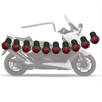 10 pcs Windscreen Windshield Bolts Screws Well Nut For YAMAHA V-MAX T-MAX500 T-MAX530
10 pcs Windscreen Windshield Bolts Screws Well Nut For YAMAHA V-MAX T-MAX500 T-MAX530