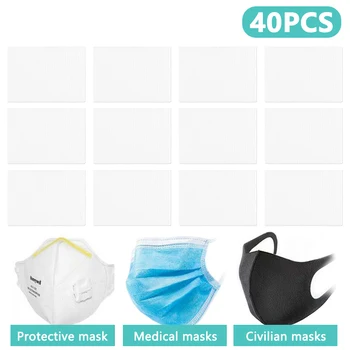 40pcs Disposable Masks Filter Pad Paper Breathable Skin Friendly Replacement Filtering Mouth Mask Pad Anti-fog Dust Mask Gasket
40pcs Disposable Masks Filter Pad Paper Breathable Skin Friendly Replacement Filtering Mouth Mask Pad Anti-fog Dust Mask Gasket