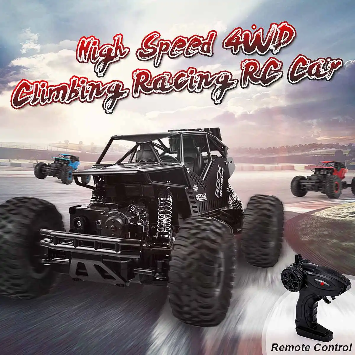 4wd electric rc car rock crawler remote control toy cars on the