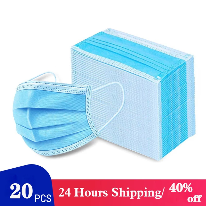 10 Pieces/Lot Disposable Masks Pack Medical Anti Virus Mask Dust-proof, Sterile, Hygienic, Portable,Thin Surgical Care Masks