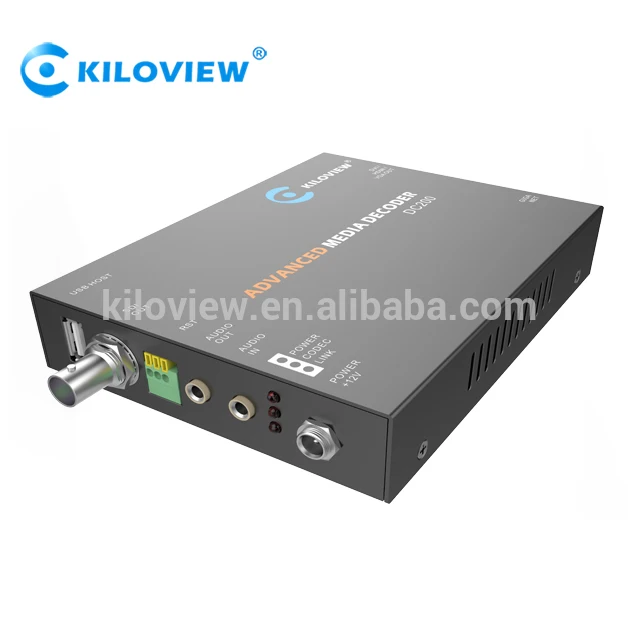 Kiloview IP to SDI IPTV Decoder, Support RTMP RTSP RTP Onvif Video Decoder Hardware
Kiloview IP to SDI IPTV Decoder, Support RTMP RTSP RTP Onvif Video Decoder Hardware