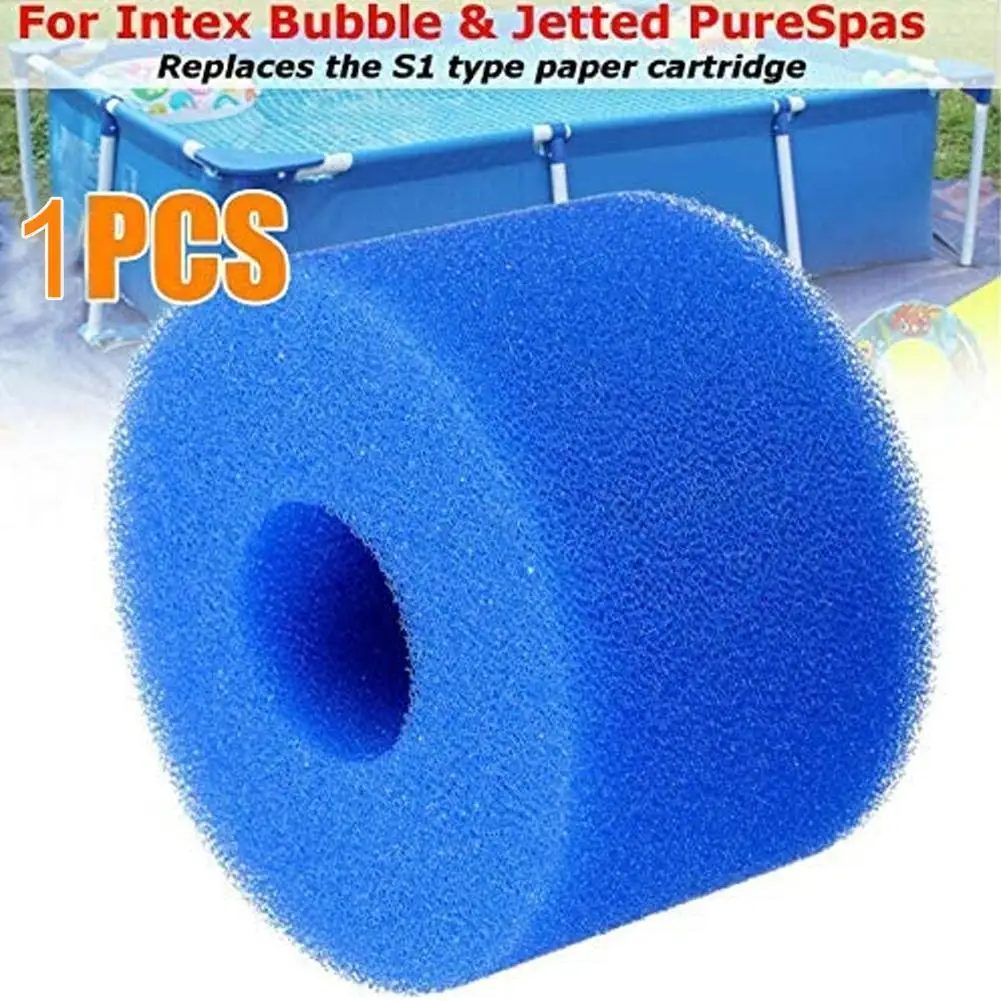 1PC Blue High Density Cylindrical Swimming Pool Sponge Reusable Washable Foam Cartridge Filter Type Filter Accessory For In R1W6
1PC Blue High Density Cylindrical Swimming Pool Sponge Reusable Washable Foam Cartridge Filter Type Filter Accessory For In R1W6
