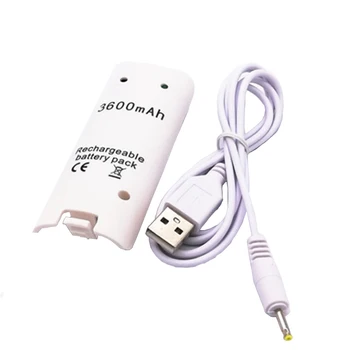 3600mAh Battery Pack For Nintendo Wii Controlle Gamepad High Capacity External Rechargeable batteries 
3600mAh Battery Pack For Nintendo Wii Controlle Gamepad High Capacity External Rechargeable batteries