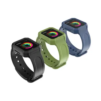 Anti-fall Replacement Wristband Strap silicone sport watch band protective case Protection Accessory for apple watch Smart Watc 
Anti-fall Replacement Wristband Strap silicone sport watch band protective case Protection Accessory for apple watch Smart Watc