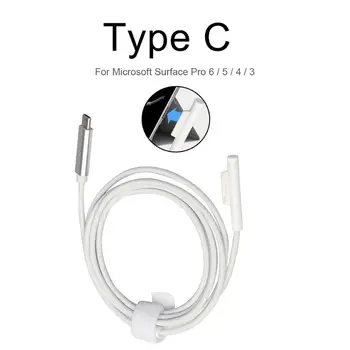 USB Type-C Charging Cable with Wide Scope of Application Simplicity PD Charger Connector for Microsoft Surface Pro 6/5/4/3
USB Type-C Charging Cable with Wide Scope of Application Simplicity PD Charger Connector for Microsoft Surface Pro 6/5/4/3