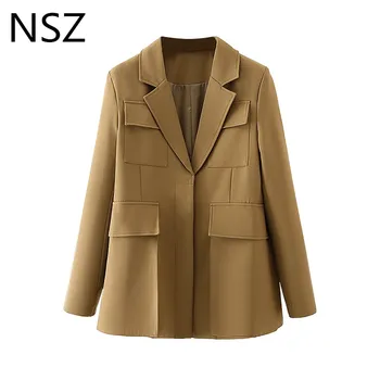 NSZ Women Oversized Solie Fashion Ladies Blazer Long Sleeve Elegant Jacket Casual Coat Outerwear
NSZ Women Oversized Solie Fashion Ladies Blazer Long Sleeve Elegant Jacket Casual Coat Outerwear