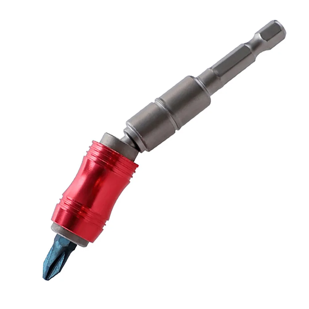 Screwdriver Bit Holder Adjustable Direction 20° Angle Magnetic Screwdriver Extension Rod for 1/4'' Hex Shank Screw Bit
Screwdriver Bit Holder Adjustable Direction 20° Angle Magnetic Screwdriver Extension Rod for 1/4'' Hex Shank Screw Bit